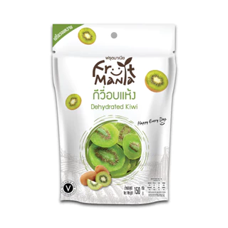 FruitMania ฟรุ๊ตมาเนีย กีวี่อบแห้ง 150 กรัม Dehydrated Kiwi