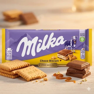 ล็อตใหม่ Milka Milk Chocolate มีส่วนผสมของนม Alpen 100% มี 25 รสชาติให้เลือก ขนาด 87 - 100 กรัม(g.) BBE:08/2026-01/2027