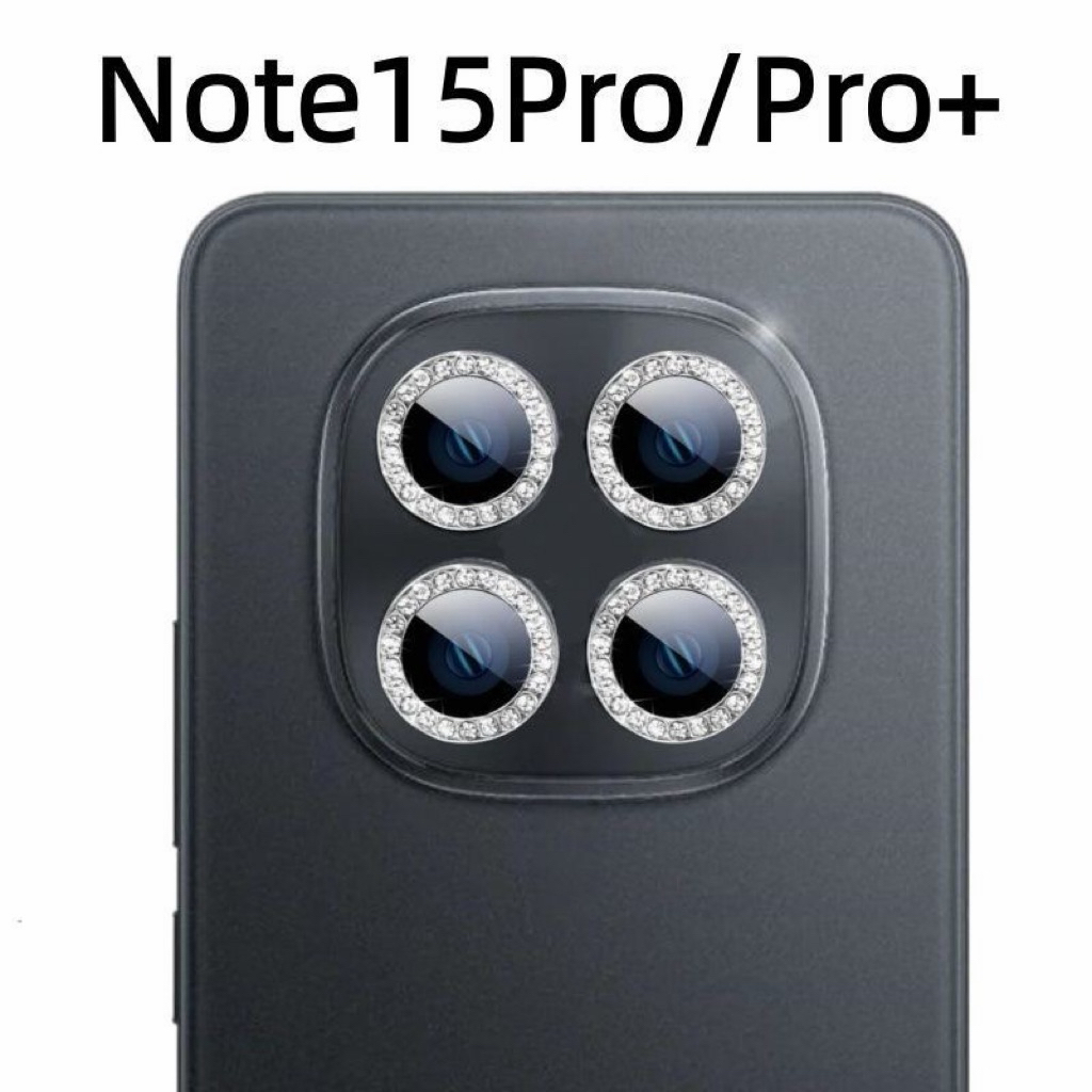 ฟิล์มเลนส์กล้อง เพชรเลนส์ สําหรับ RedmiNote15 15Pro 15Proplus