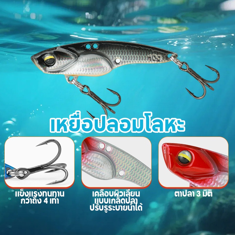 เหยื่อปลอม  ลอยน้ำ ฆ่าชั้นน้ำให้หมด หางเพรียว เหยื่อตกปลา พร้อมส่ง