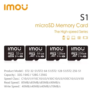 ✔ของแท้✔⚡️เมมโมรี่การ์ด⚡️ IMOU Memory Micro SD Card 32GB, 64GB,128GB รับประกัน 5 ปี