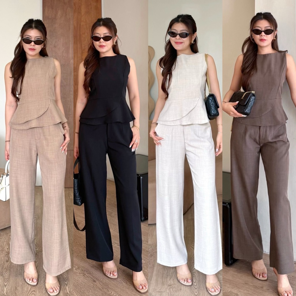 B39 ชุดเซตแฟชั่นผู้หญิงพร้อมส่ง