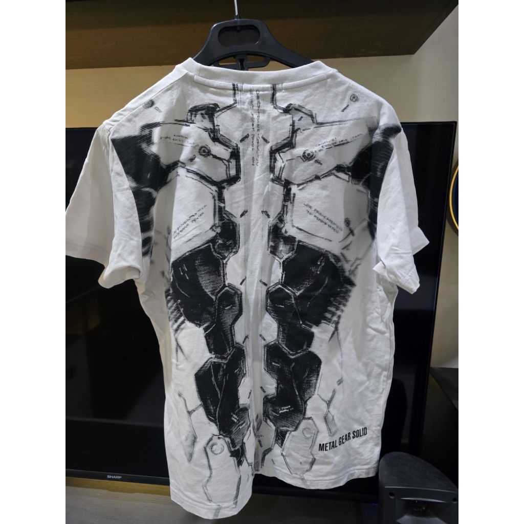 Metal Gear Solid 25th Anniversary Tee อก39นิ้ว ยาว24นิ้ว