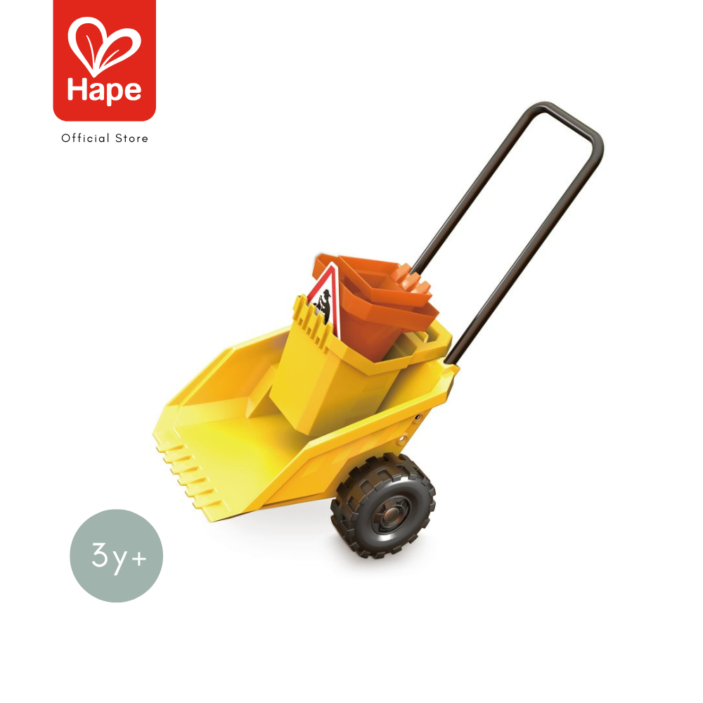 Hape - Construction Sand Toy Dumper Set        ชุดกระบะตักทราย        3Y+ รูปที่ 7