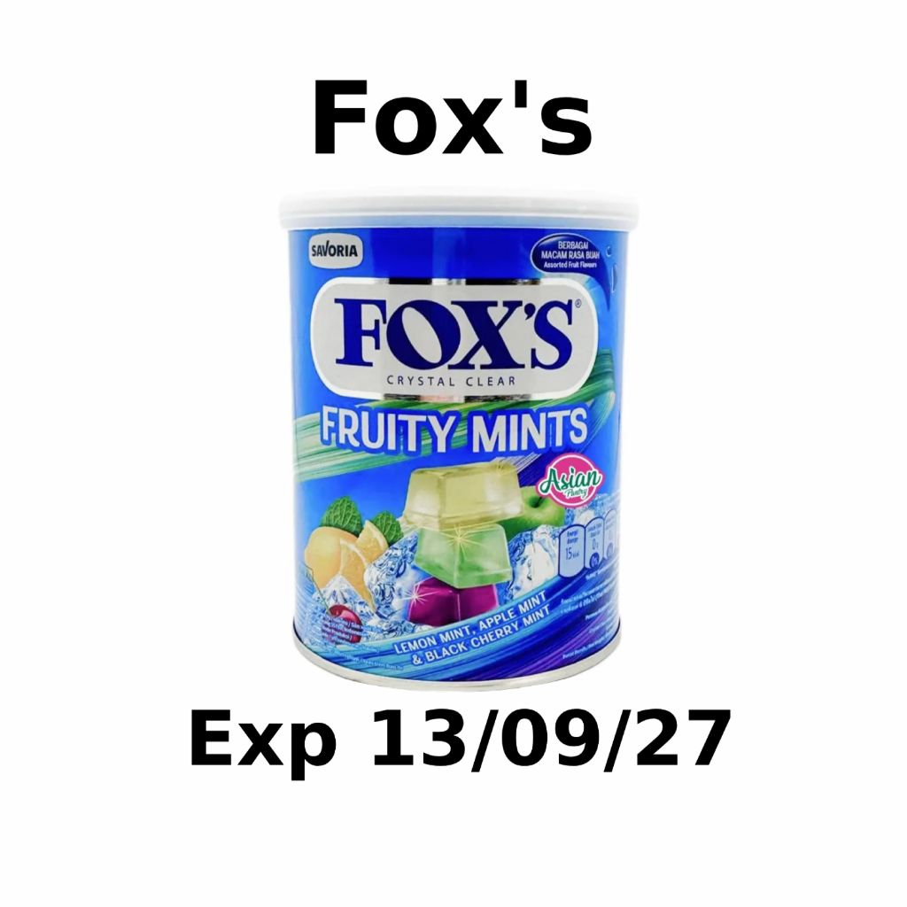 Fox's Crystal Clear : Fruity Mints Candy
