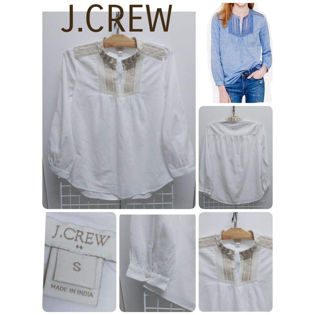 5278. J.CREW เสื้อเบลาส์ญี่ปุ่นมือสอง