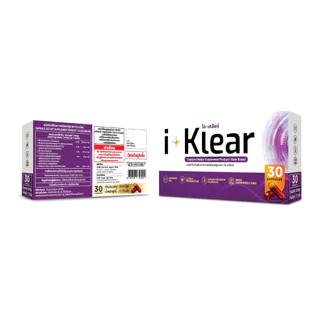 I KLEAR (ไอเคลียร์)โปร4กล่อง iklear อาหารเสริมบำรุงสายตา