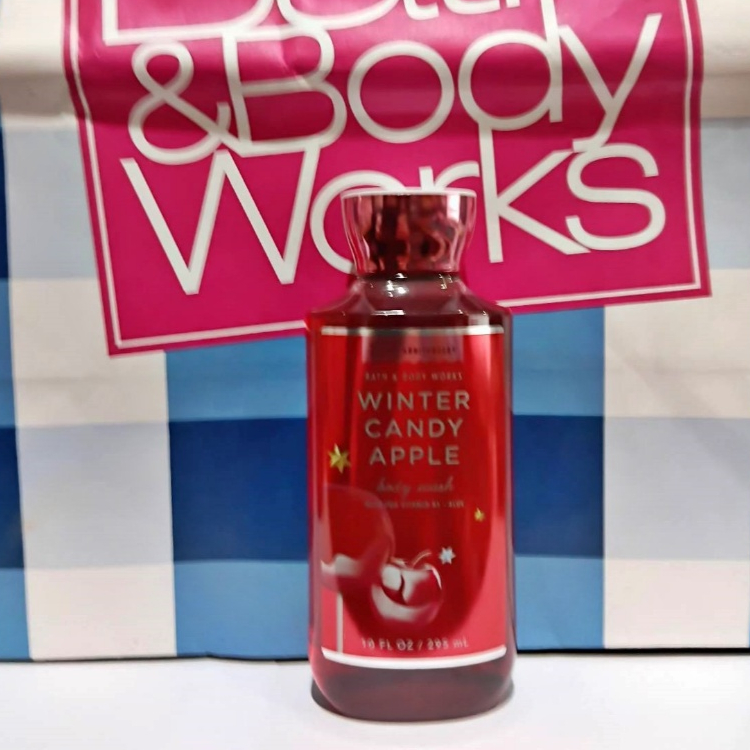 เข้าใหม่ 2025 ของแท้ 100% Bath & Body Works Winter Candy Apple  ขวดใหญ่