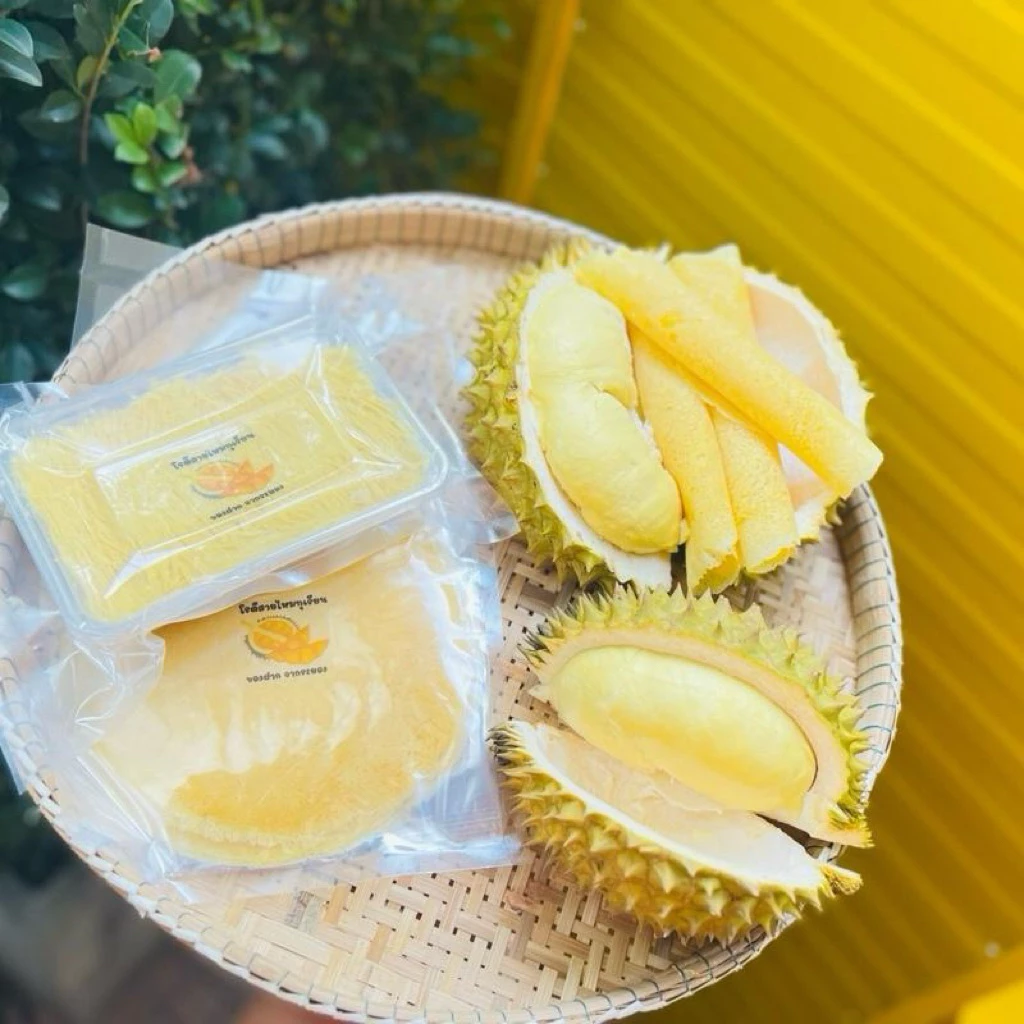 โรตีสายไหมทุเรียนหมอนทองระยอง150฿