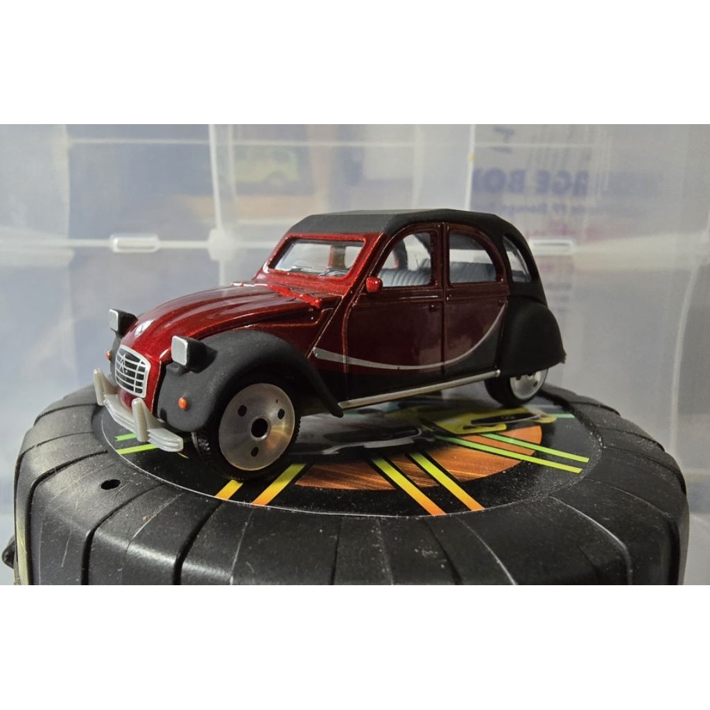 รถเหล็ก MAJORETTE " CITROEN 2CV " 1/64