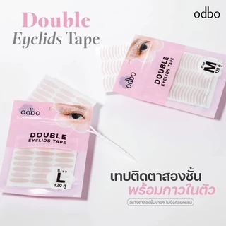 ถูก/แท้/มีไลฟ์ เทปติดตาสองชั้น ODBO Double Eyelids Tape เทป เทปติดเปลือกตา ตาสองชั้น มีกาวในตัว ติดแน่น ทนนาน