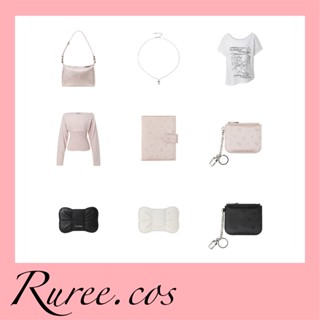 [พร้อมส่ง/ของแท้] Threetimes - tht Jacquard Chain Purse