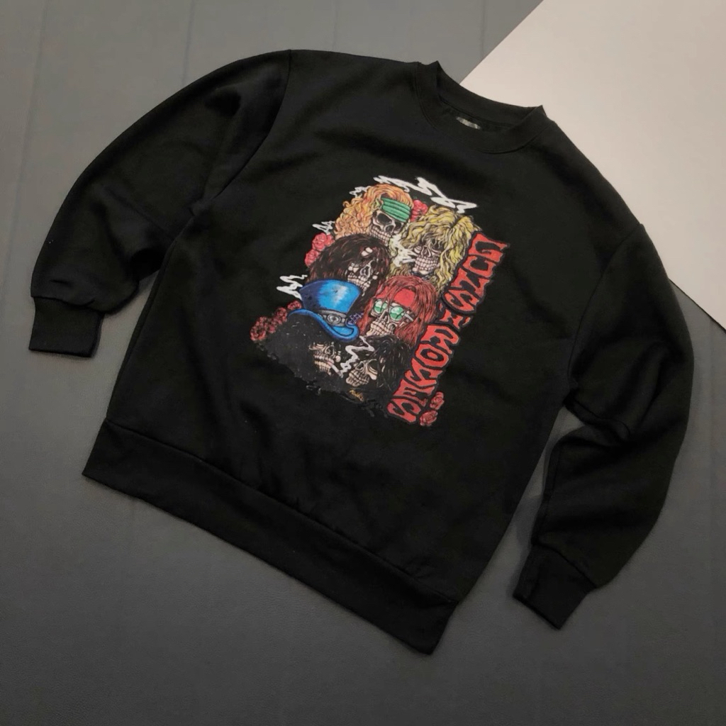 GUNS N' ROSES  SWEATSHIRT ▪️เสื้อวง Guns n' Roses ▪️ (TS786)