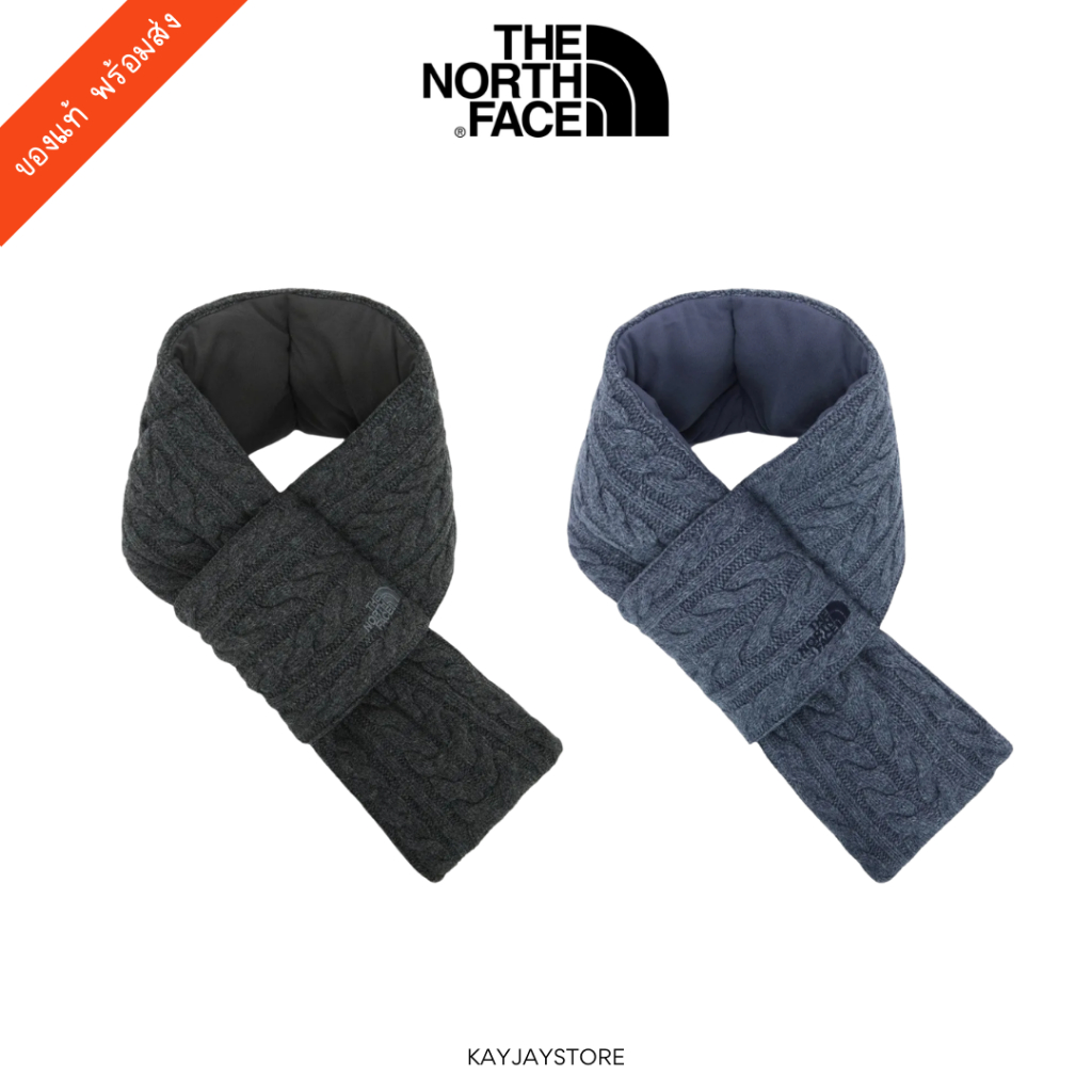 ✨พร้อมส่ง✨ The North Face ผ้าพันคอ Ripple Muffler ของแท้ 100%