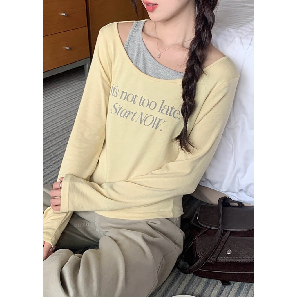 พร้อมส่ง TWOHANDHII CREAM TART TOP