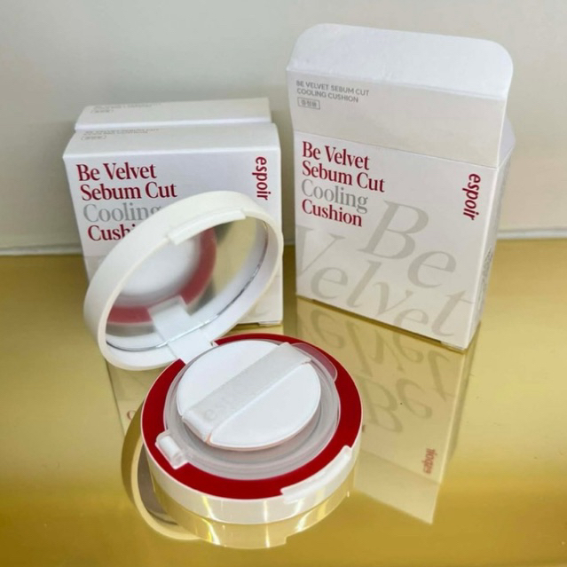 แป้งคุมมัน คุชชั่นคุมมัน Espoir be velvet sebum cut cushion 6g.