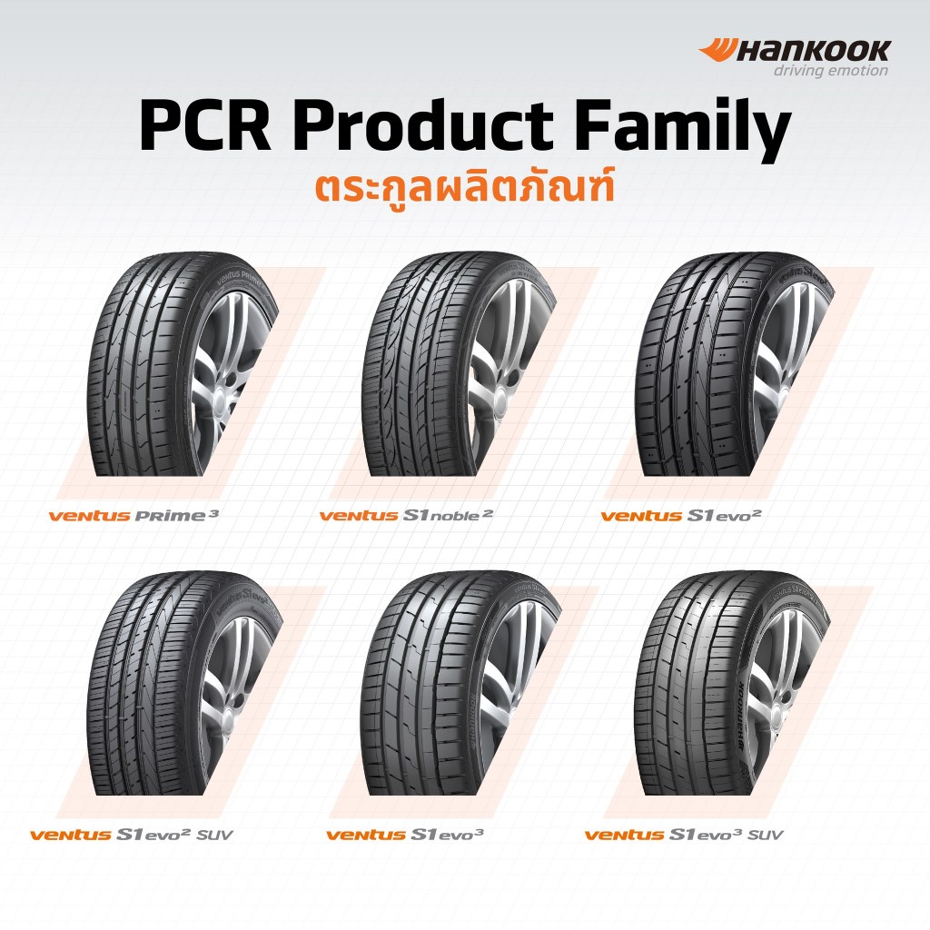 (1เส้น) ยาง HANKOOK TIRE ยางใหม่ (ปี2026) 195/50R15,195/55R15,185/55R16,245/70R16,265/70R16