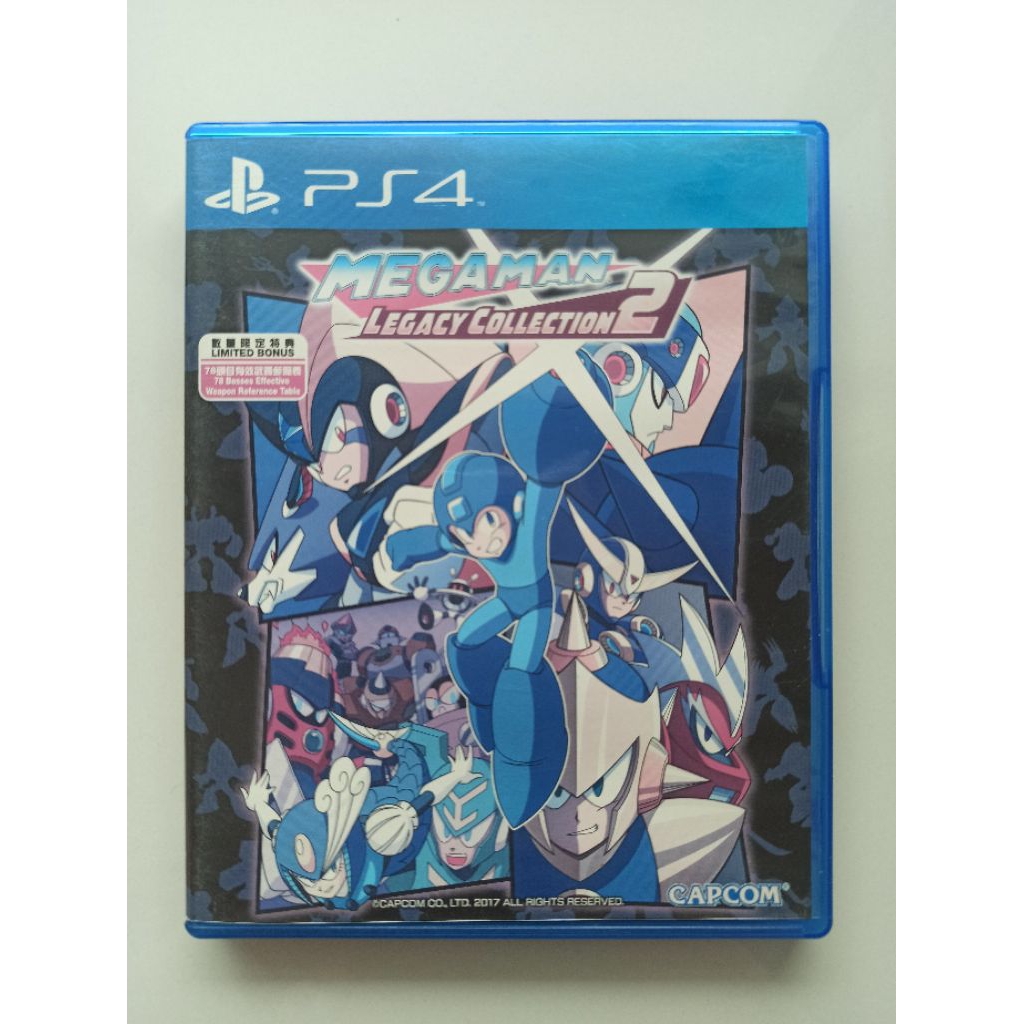 PS4 Games : Megaman Legacy Collection 2 | Z3 มือ2 **ปกหน้าซีด**