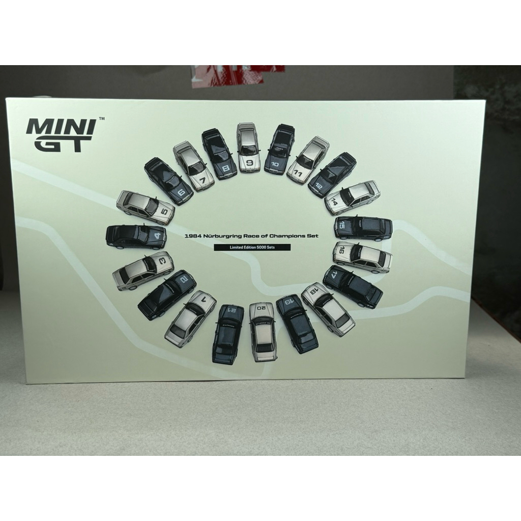 🔹1984 Nürburgring Race of Champions Mercedes Benz Set Limited Edition 5000 Sets MGTS0016 Scale 1:64 