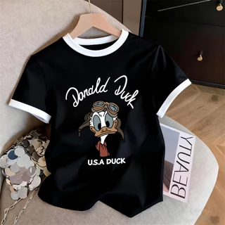 การอัปเกรดอย่างครอบคลุม เสื้อคอกลมสไตล์เกาหลีสำหรับฤดูร้อน ดีไซน์น่ารัก มีไซส์ M-3XL จัดส่งจากกรุงเทพฯ จัดส่งรวดเร็ว