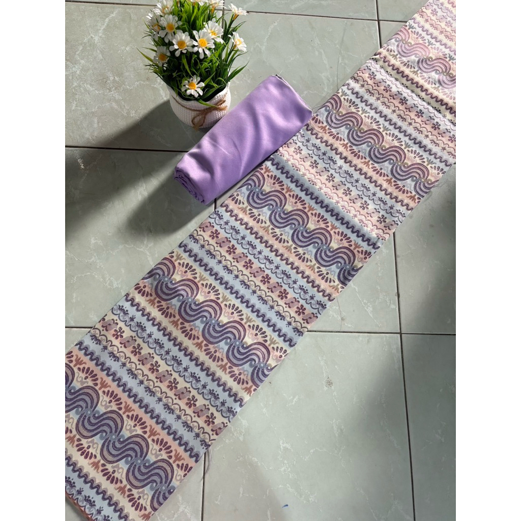 ผ้าถุงพม่าลายลุนตยา งานไหมพม่าลวดลายงานทอทั้งผืน ตัดได้ทั้งชุด งานจริงสวย สีสด