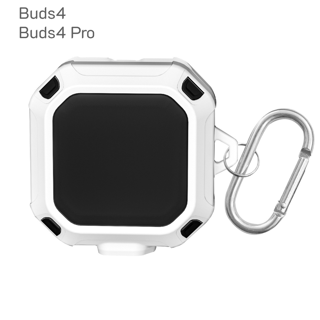 เคส Samsung Galaxy Buds4 / Buds4 Pro คลิปล็อค ป้องกันหาย พร้อมที่คล้อง (Model.26-14)