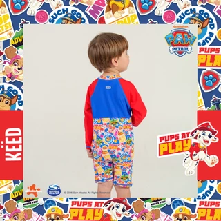 ✨NEW✨ KEED X Paw Patrol Collection ชุดว่ายน้ำเด็กผู้ชาย สีแดงน้ำเงิน กัน UV50+