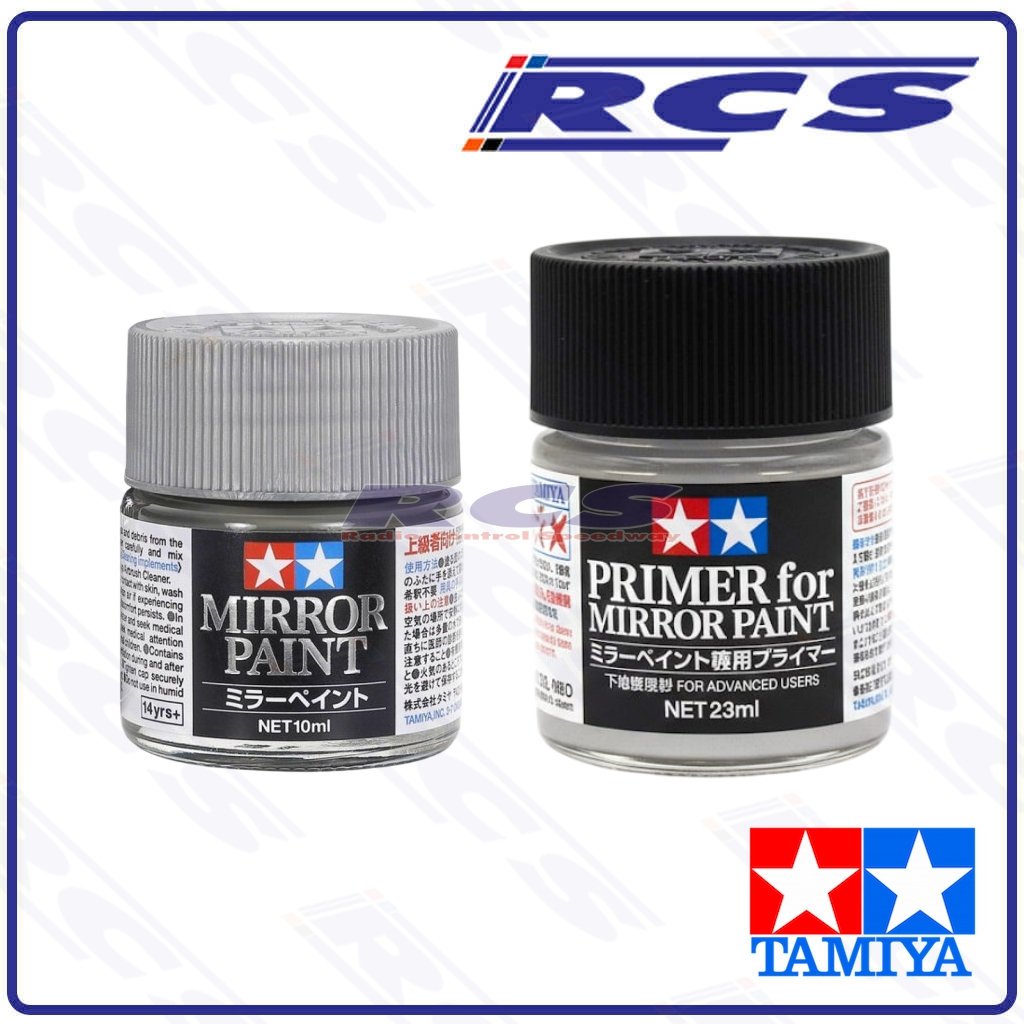 💥New💥 TAMIYA 69950 MIRROR PAINT (10ml) 69951 PRIMER for MIRROR PAINT (23ml)
