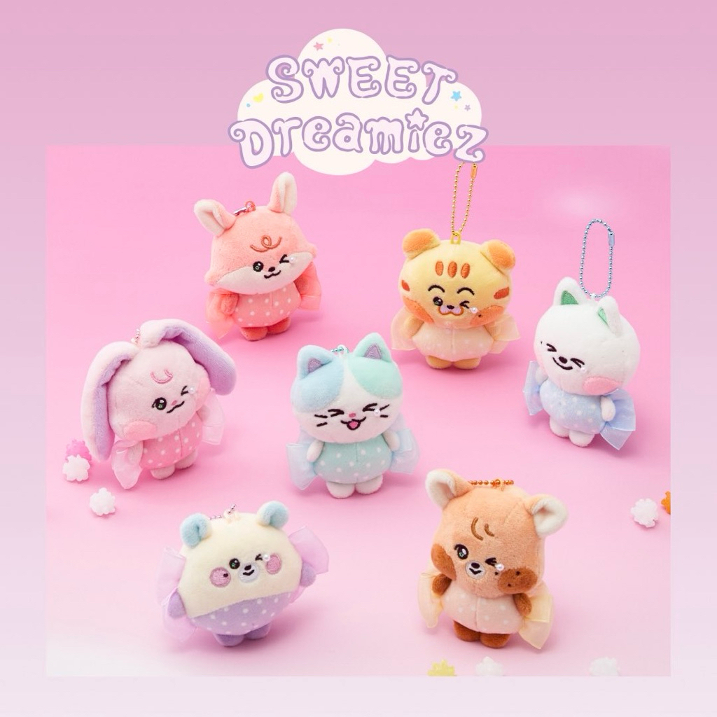 พร้อมส่ง ❤️‍🔥 NCT DREAM - SWEET Dreamiez POPUP MD : mini plush keyring