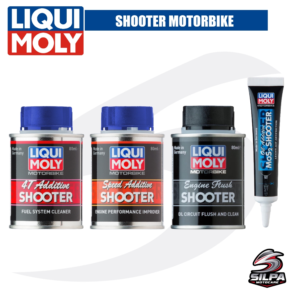 Liqui Moly Shooter สารเพิ่มประสิทธิภาพน้ำยาล้างหัวฉีด ล้างภายในเครื่องยนต์ ล้างวาล์ว สารเคลือบเเครื่องยนต์ รถจักรยานยนต์