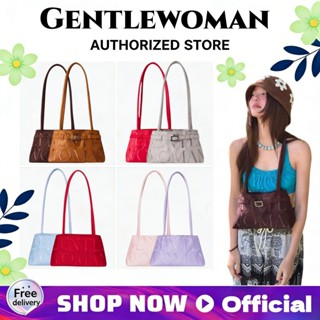 กระเป๋าสะพายข้าง GENTLEWOMAN หนังกลับคุณภาพดี | มีให้เลือก 9…