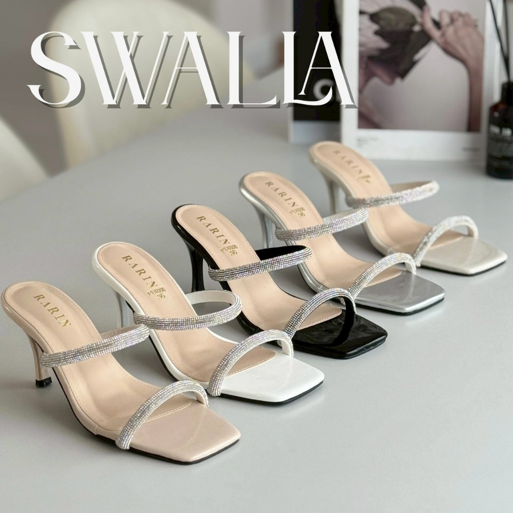 รองเท้าส้นสูง Swalla Premium by Rarin brand (ส้นเข็ม 2.5 นิ้ว)