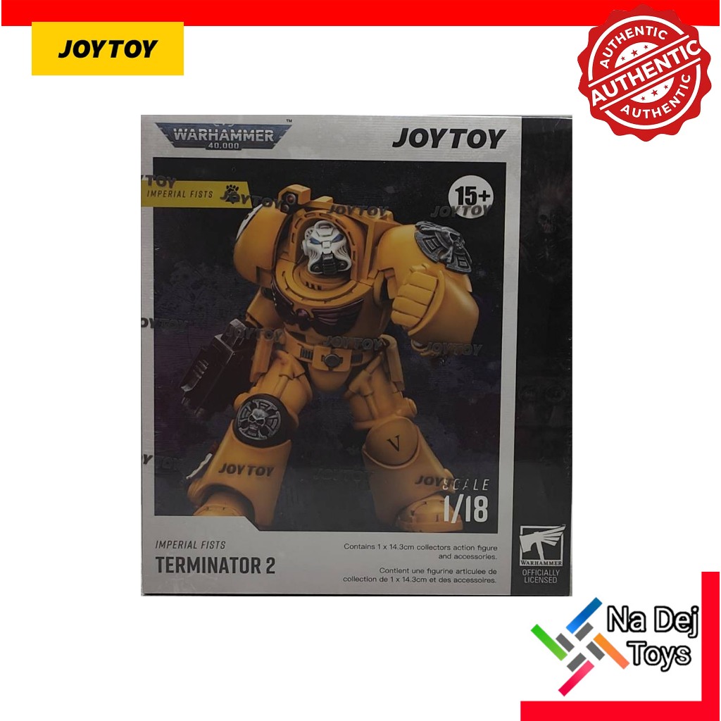 JoyToy Warhammer 40K Imperial Fists Terminator 2 1/18 Figure จอยทอย อิมพีเรียล ฟิสต์ เทอมิเนเตอร์ 2 1/18 ฟิกเกอร์