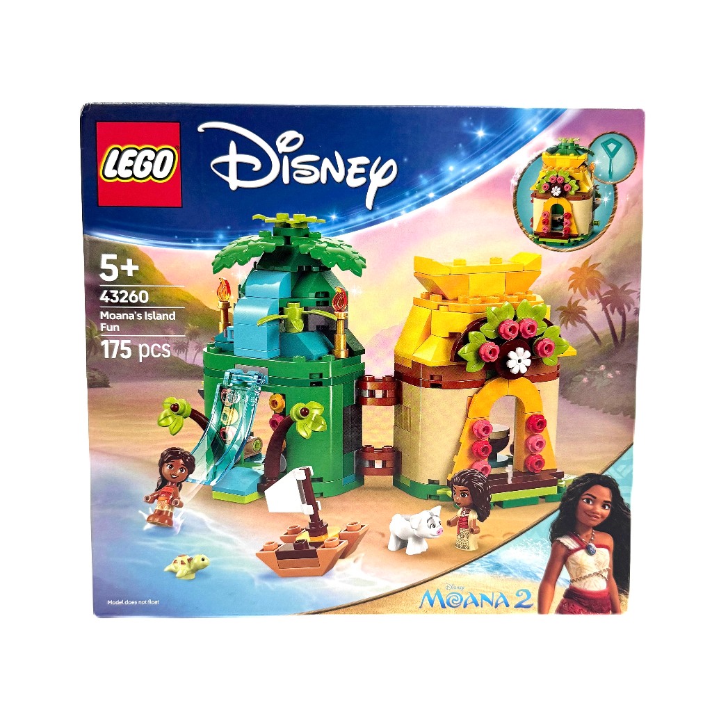 LEGO Disney Moana's Island Fun 43260  ตัวต่อเสริมทักษะ