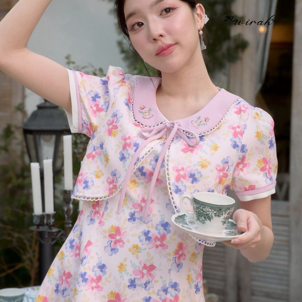 ส่งต่อไซส์ M  「 Wirah_Brand 」 Mabel Dress : DW15