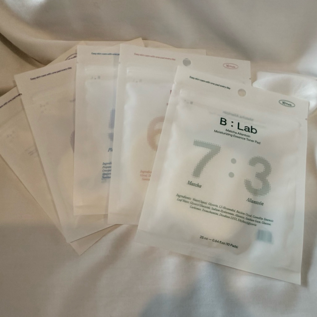 B:Lab Toner pad - 10 pads, 25 ml.