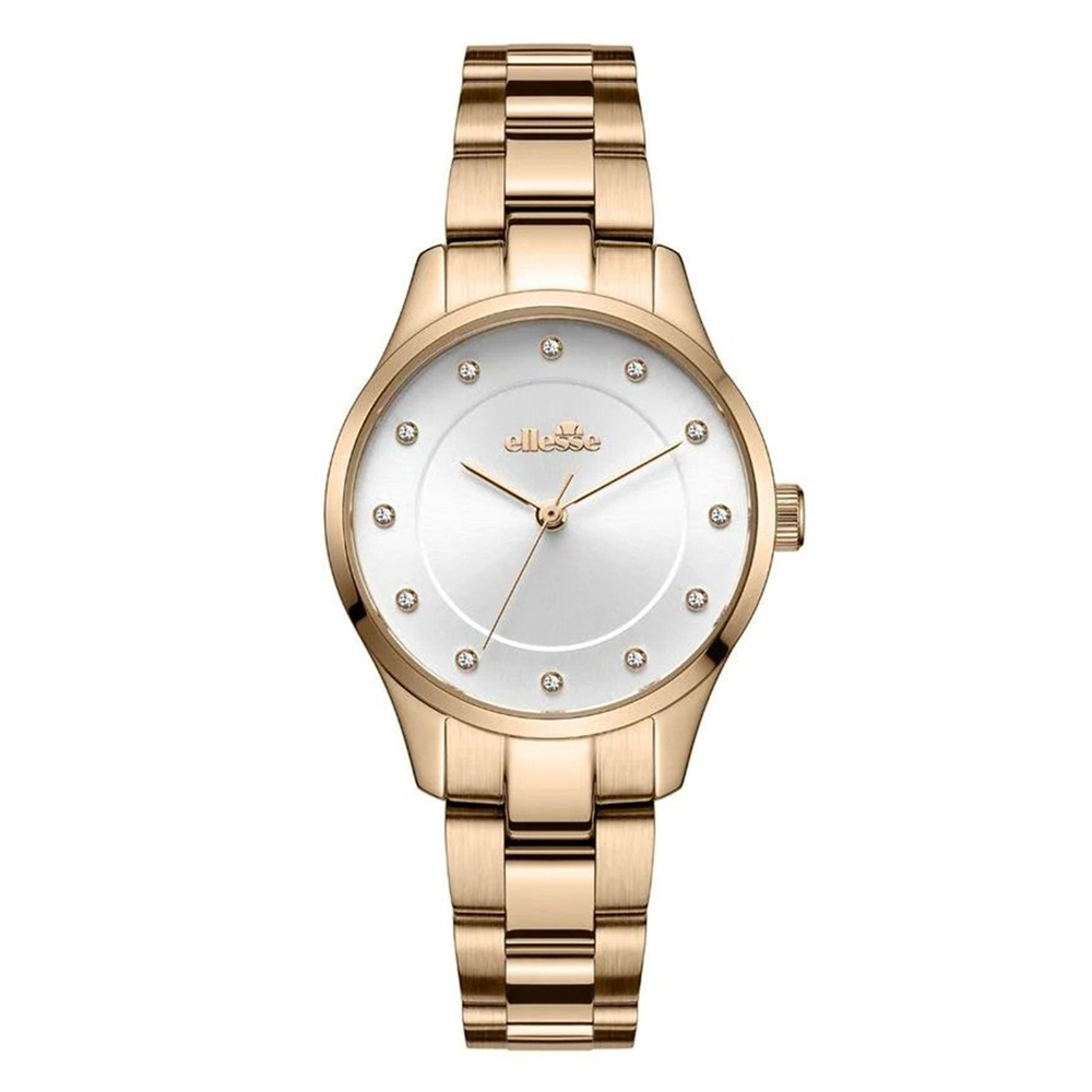 Ellesse (เอลเลส) นาฬิกาผู้หญิง Attimo 3 เข็ม ควอตซ์ สเตนเลส ตัวเรือน 30 มม. (W03-00859-004)