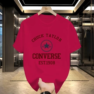 เสื้อยืดคอกลม CONVERSE ALL STAR CHUCK TAYLOR ทำจากผ้าฝ้าย 100%