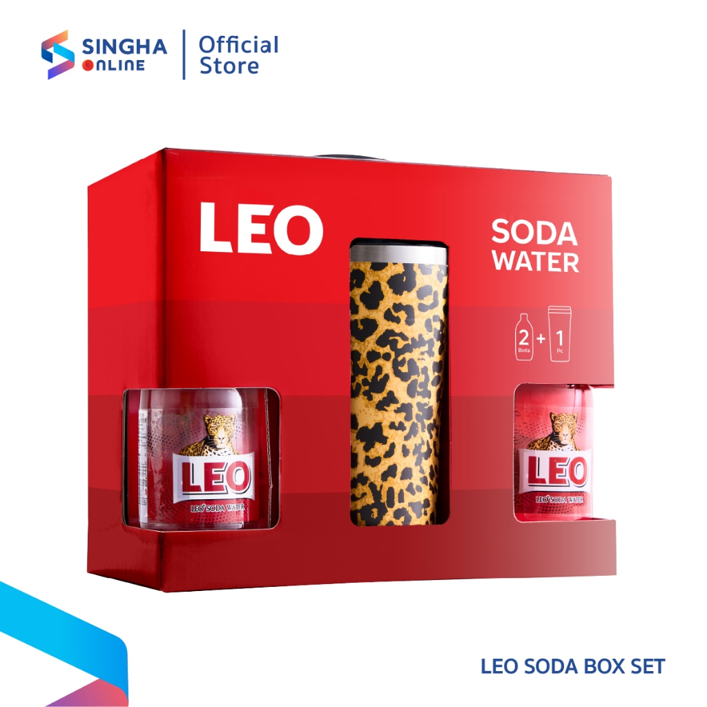[ส่งในกทม.และปริมณฑล อยุธยา นครปฐม] LEO SODA BOX SET