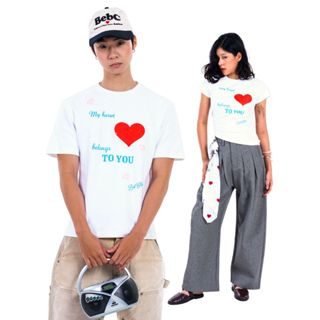 BEB CLUB S/S26 KISSES TEE เสื้อยืดเบ็บคลับลายคิส