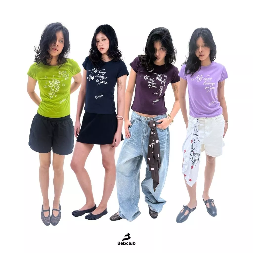 BEB CLUB S/S26 BABY TEE เสื้อเบบี้ทีเบ็บคลับ26