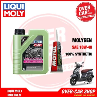 เซท LIQUI MOLY MOLYGEN 4T 10W-40 สังเคราะห์100% 4T SCOOTER 10W-40 สำหรับ PCX,Nmax,Grand Filano,Lead