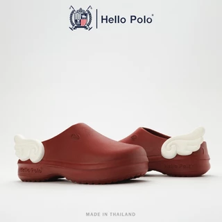 Hello Polo รองเท้าคัทชู EVA ดีไซน์ปีกนางฟ้า นุ่มเบา ใส่สบาย รองเท้าแฟชั่น แมทช์ง่ายได้ทุกลุค HP8009C