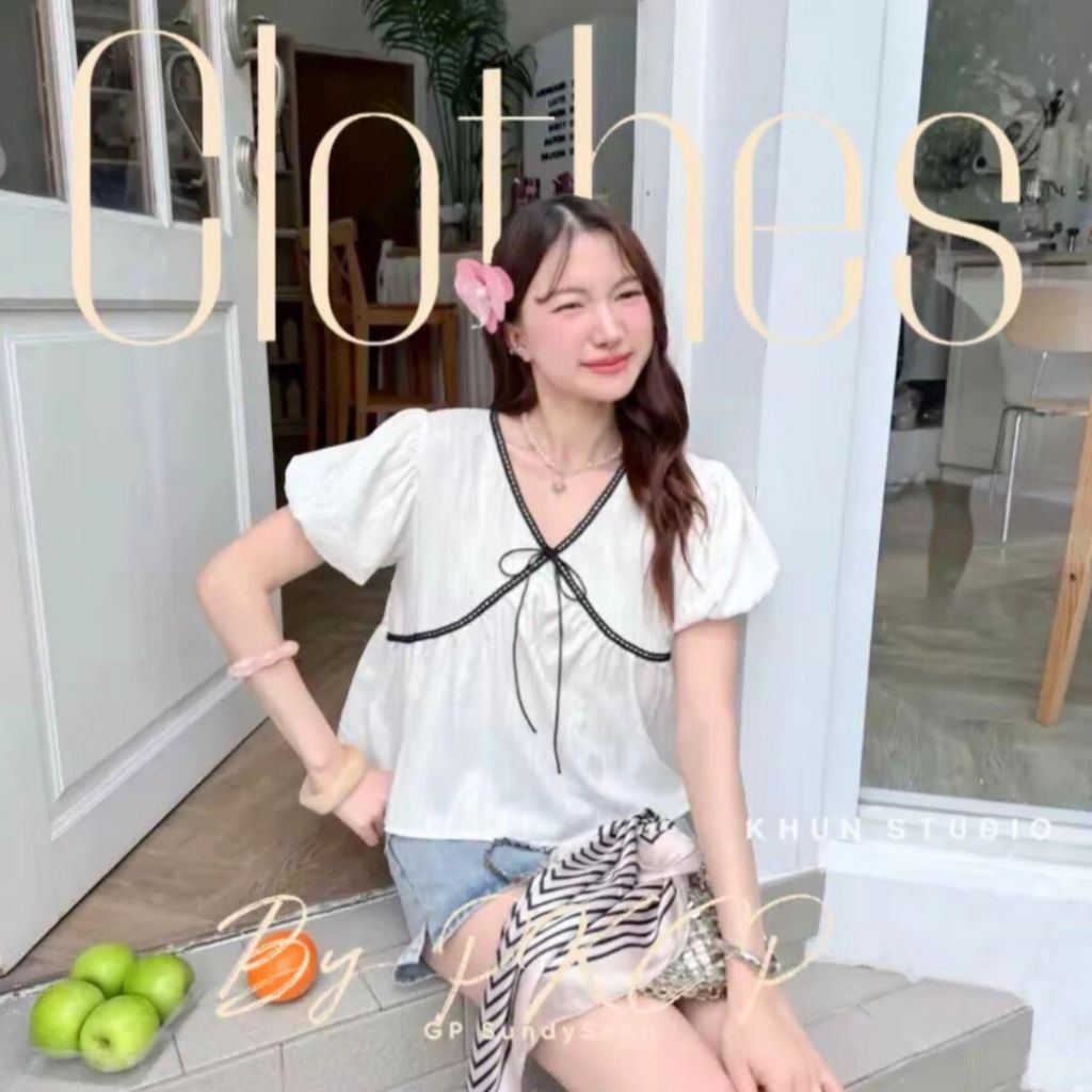 P29[NEW]🔖เสื้องานป้าย KHUN STUDIO🔖