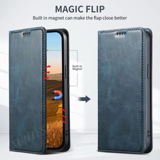 เคสฝาพับ กระเป๋า XUNTE3 สำหรับรุ่น Vivo V70 V70FE