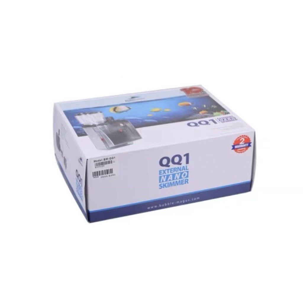 โปรตีนสกิมเมอร์ Skimmer  BUBBLE MAGUS QQ1 ทำน้ำได้ 100ลิตร สำหรับตู้เล็กตู้นาโน พร้อมประกันสินค้า