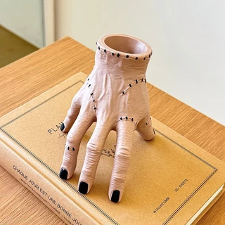 diy50 ที่ใส่ปากกา ของตกแต่ง แต่งร้าน แต่งบ้าน มือเวนส์เดย์ ของฝากตลก แกล้งคน