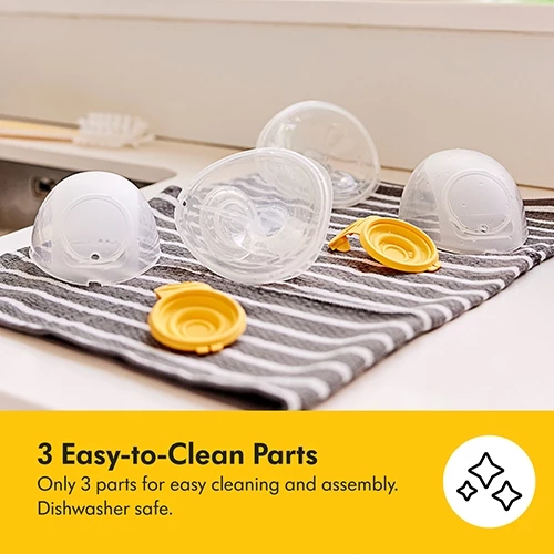 ของใหม่ พร้อมส่ง Medela Hands-fee cup set without pump 21mm & 24mm ราคา ถูกที่สุด ดีลบีเคเค แกลเลอรีภาพที่ 6