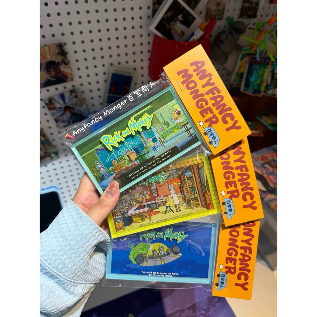 Magnet Rick and Morty 12x6cm. มี3แบบ