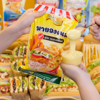 ขายดี มายองเนส สูตรอเนกประสงค์ ขนาด 800 กรัม ทำแซนวิช แฮมเบอร์เกอร์ เฟรนซ์ฟราย เบเกอรี่ ฮาลาล